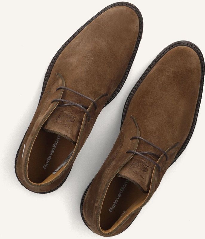Floris Van Bommel Sfm-50163 De Tanker Nette schoenen - Veterschoenen - Heren - Bruin - Maat 39⅓
