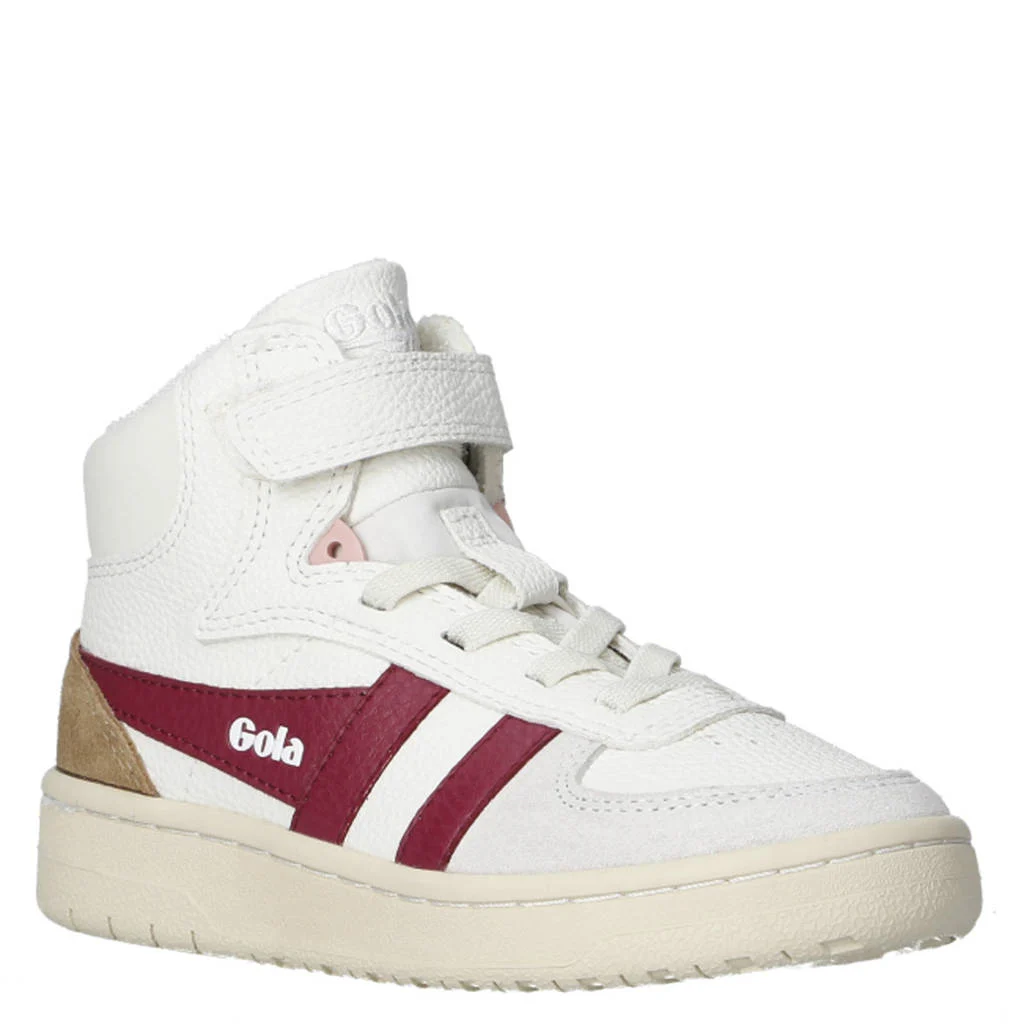 Gola Talonleren sneakers wit/roze