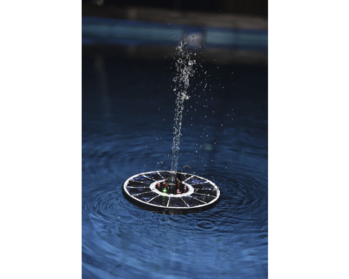 Zonne-eiland inclusief LED, drijvend waterornament