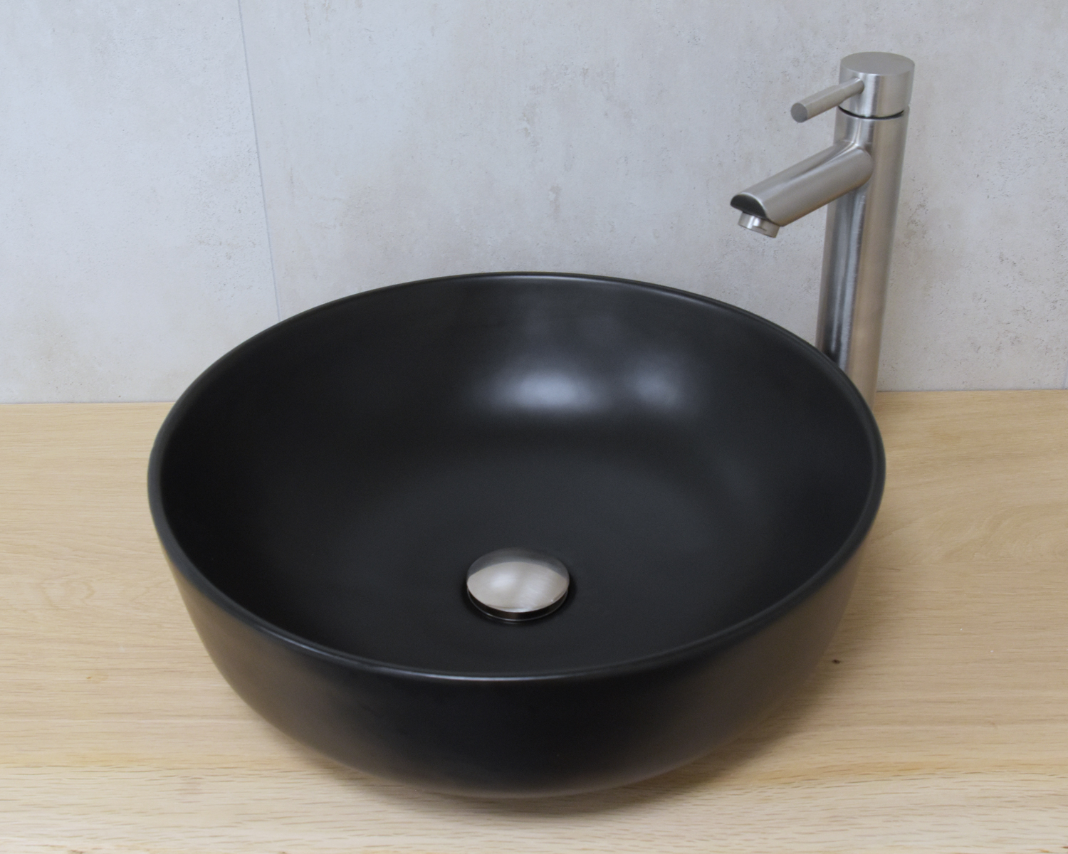 Saniclear Pura Exclusive waskom set met RVS kraan compleet