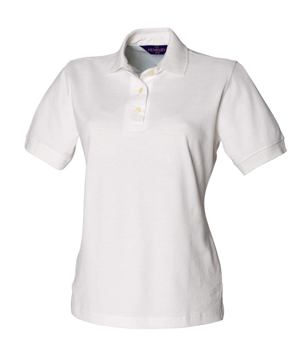 Henbury - Polo classique à rétention de forme - Femme (Blanc) - UTRW619