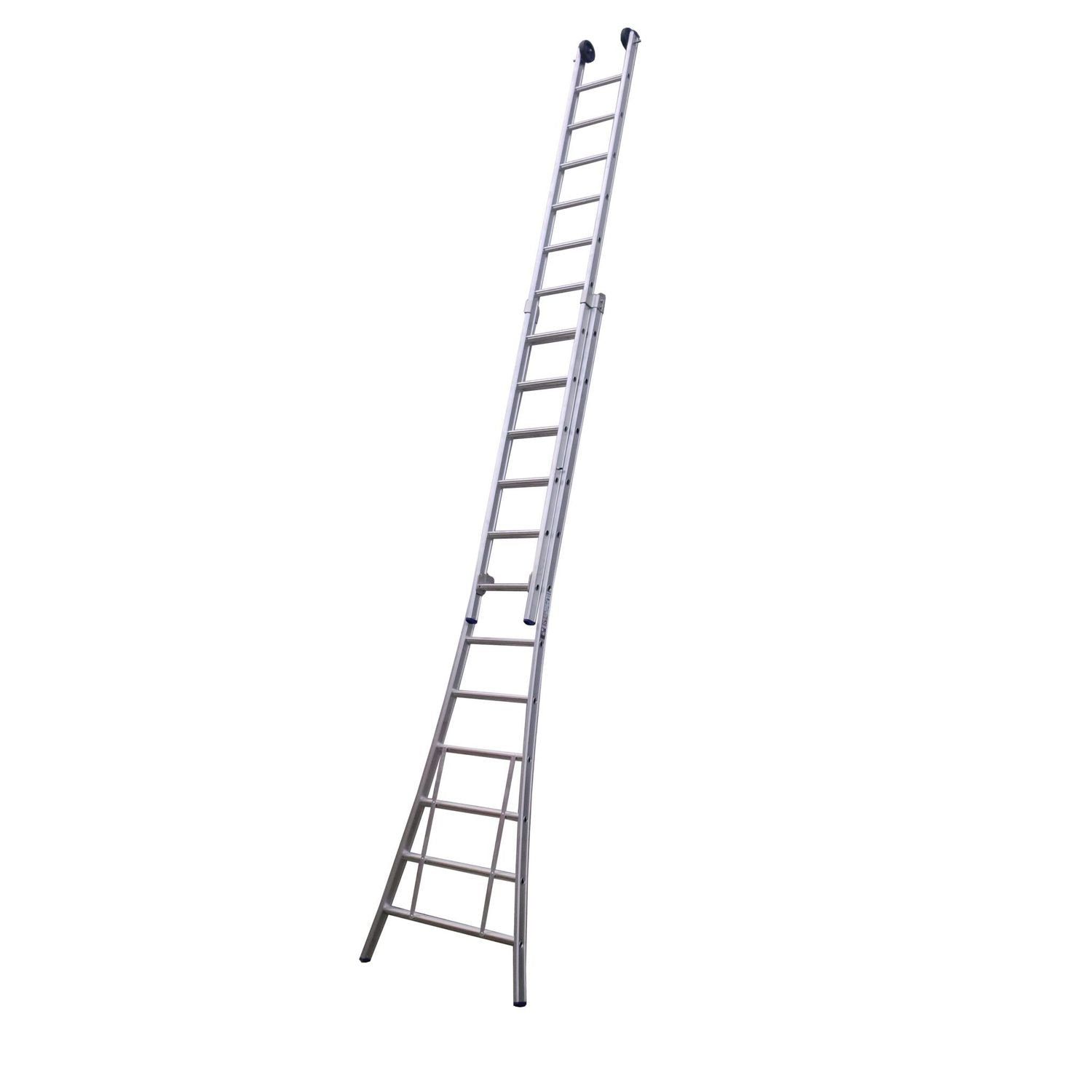 Little Jumbo Opsteekladder SuperPRO uitgebogen bomen blank - 2x16 sporten - 1250300216