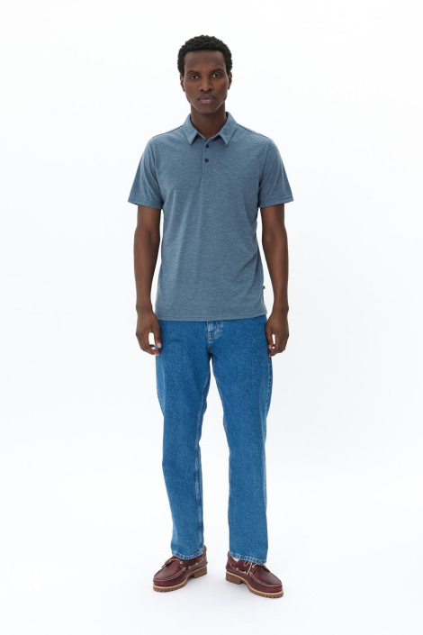Matinique blauwe heren polo
