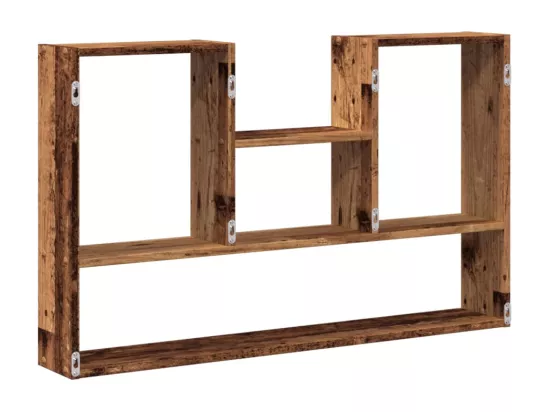 Étagère murale vieux bois 99x15x60 cm bois d'ingénierie