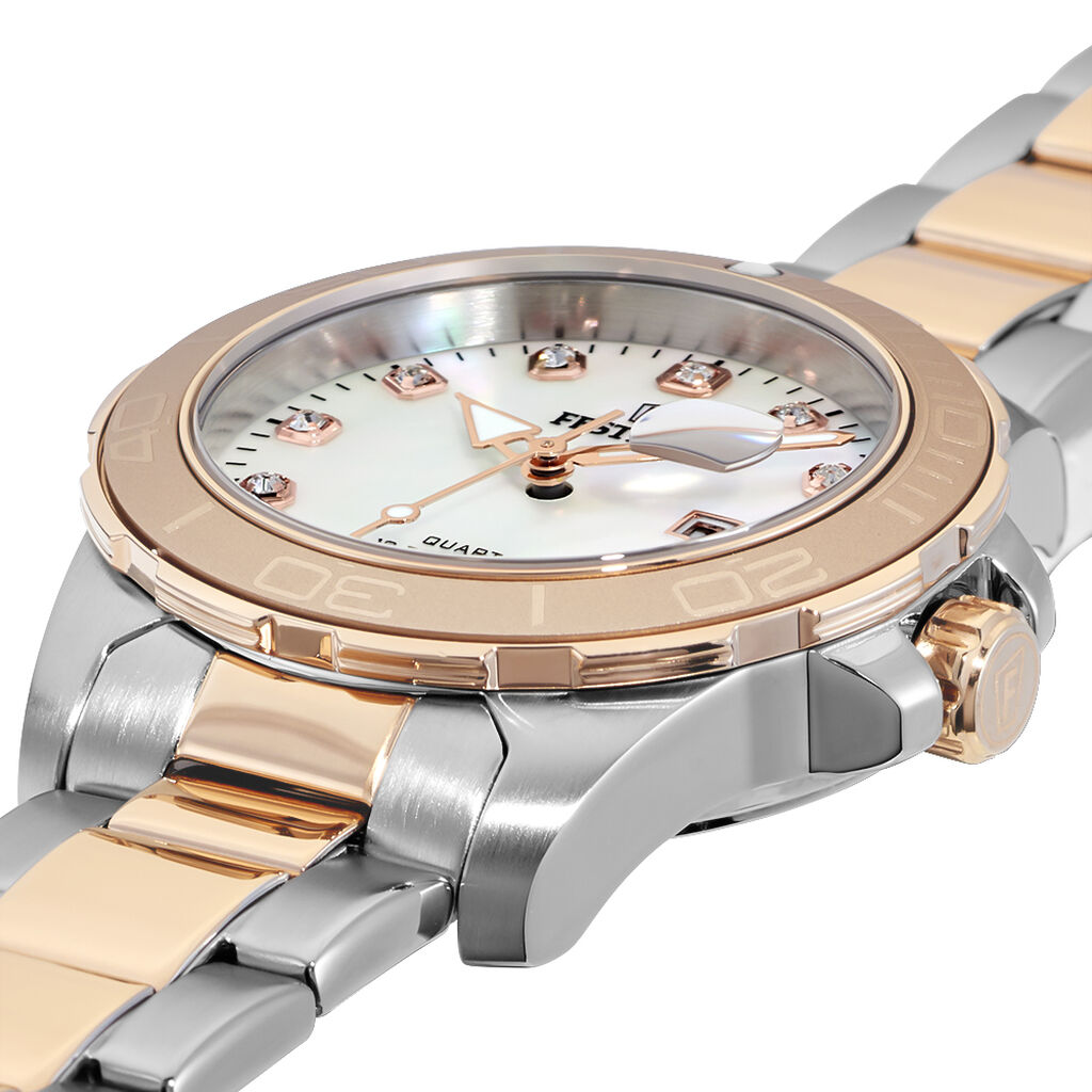 Montre Boyfriend Nacre Blanche