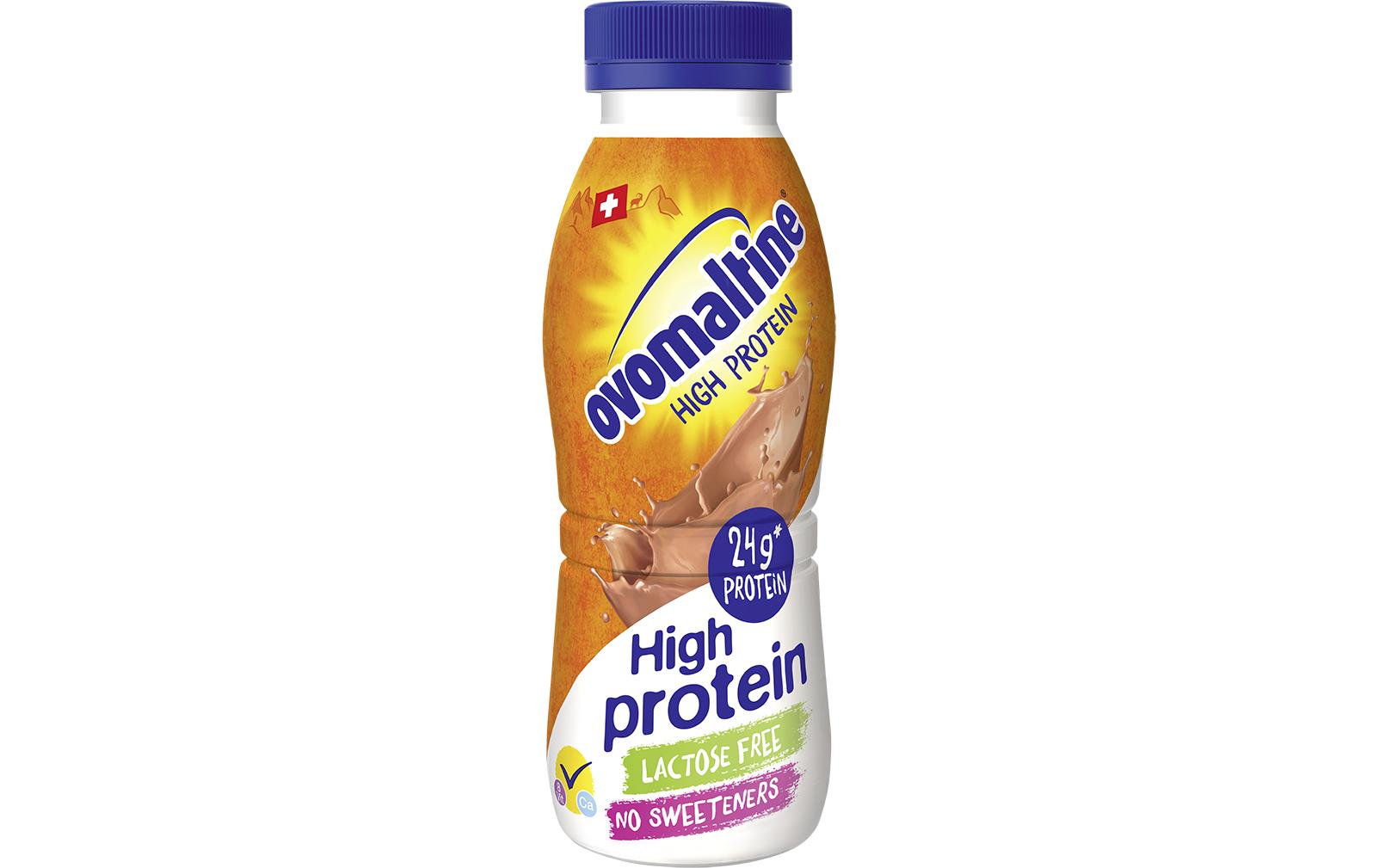 High Protein Drink 12 x 330 mlLaktosefreies Milchmischgetränk mit Malzextrakt und Kakao