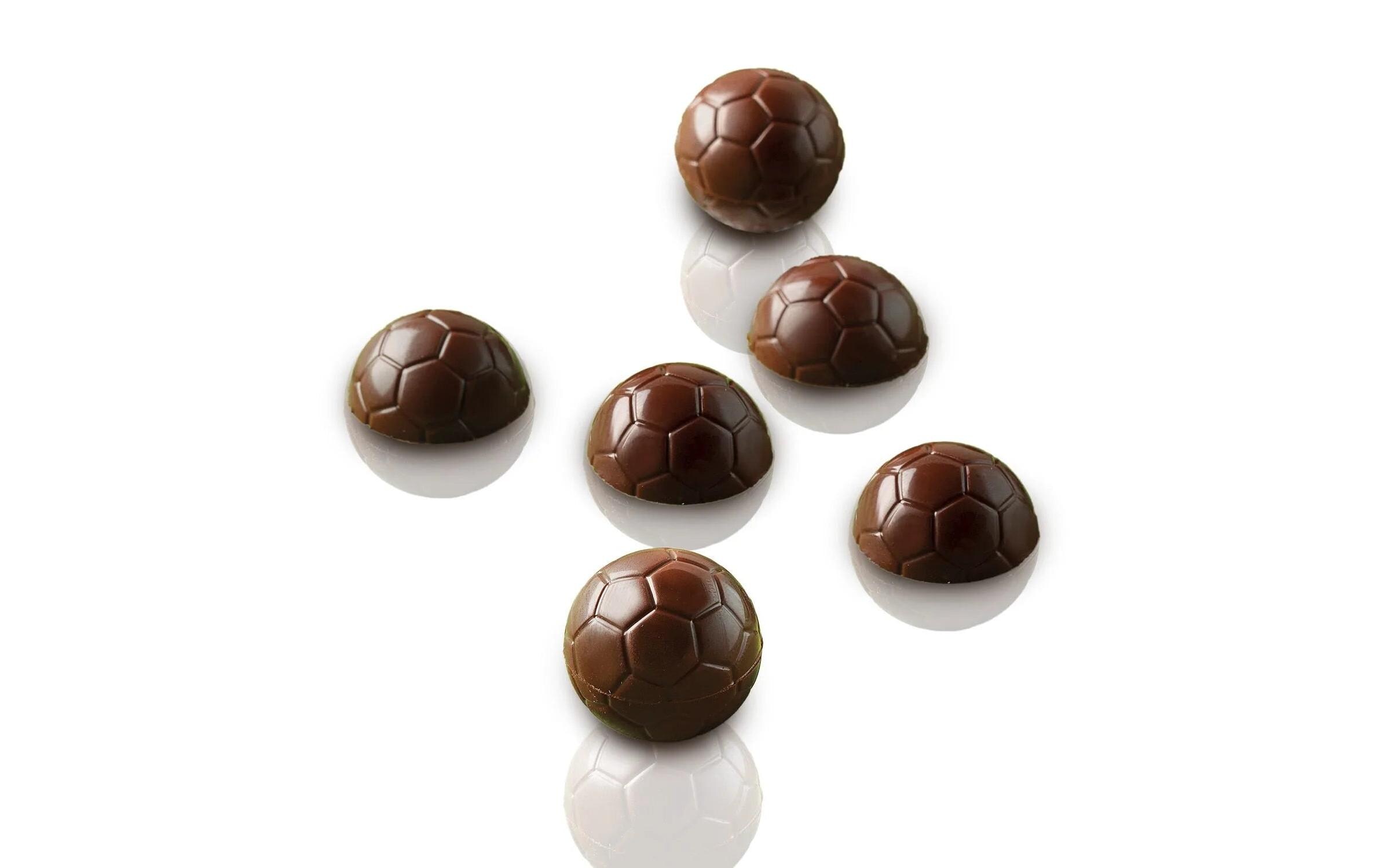 Pralinenform Silikonform – Schokoladenform FussballPralinenform