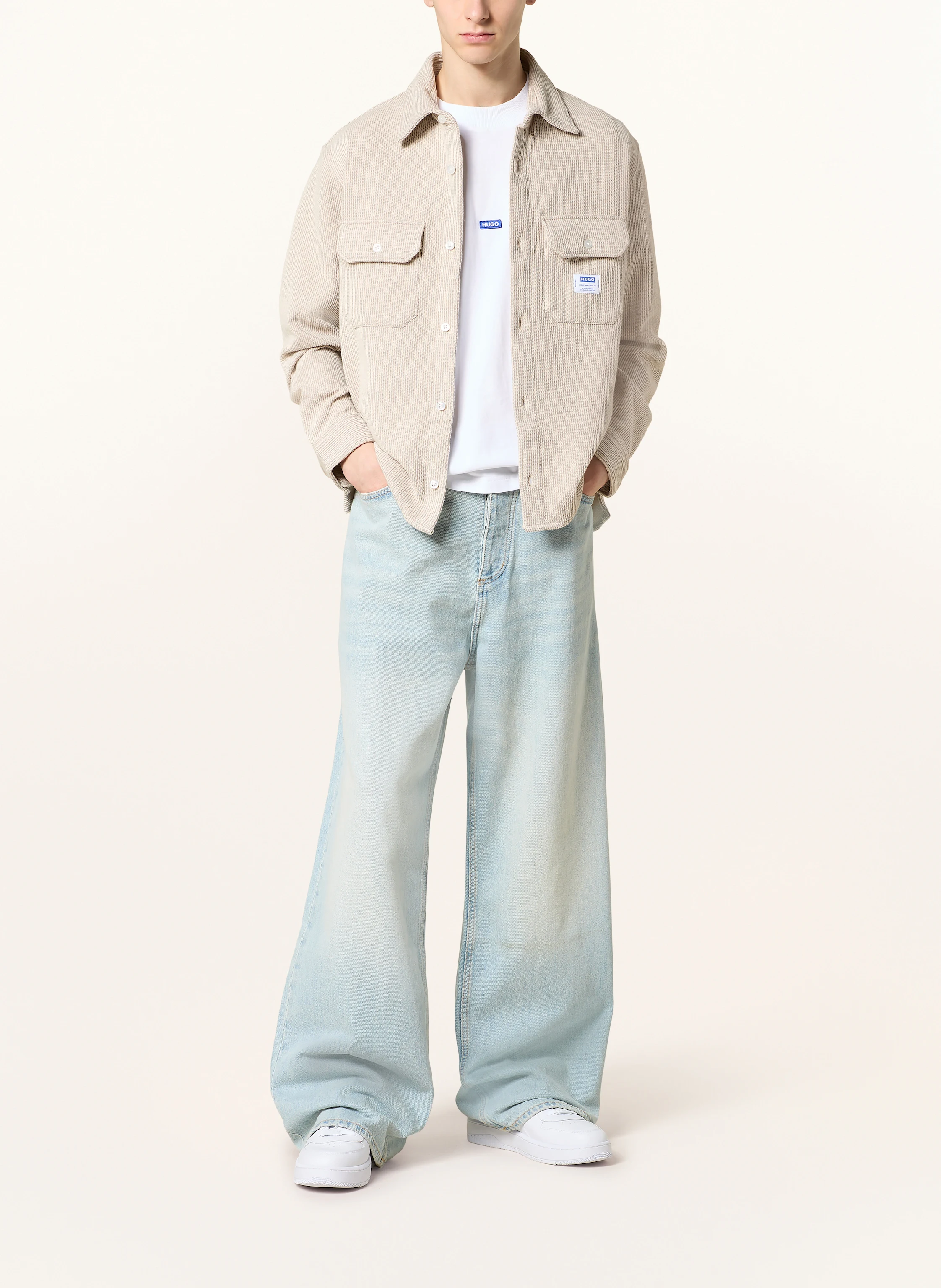 HUGO BLUE Hemd EKYNONE Oversize Fit