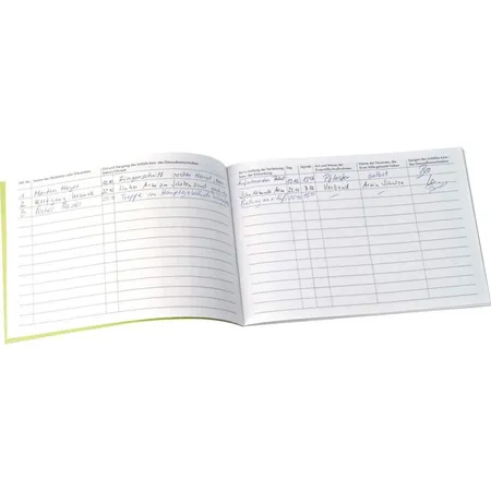 Söhngen Verbandbuch A4 grün, 1 Stück