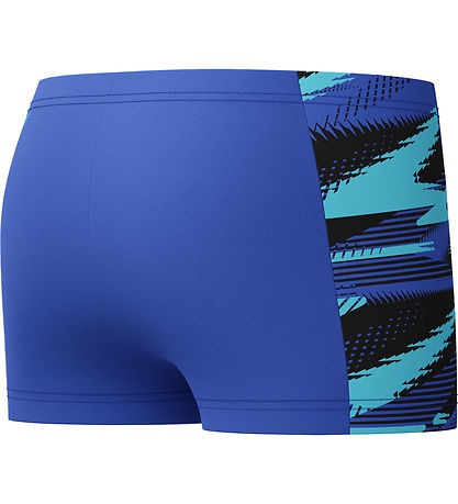 Speedo Badehose - HyperBoom Panel - Blau m. Print