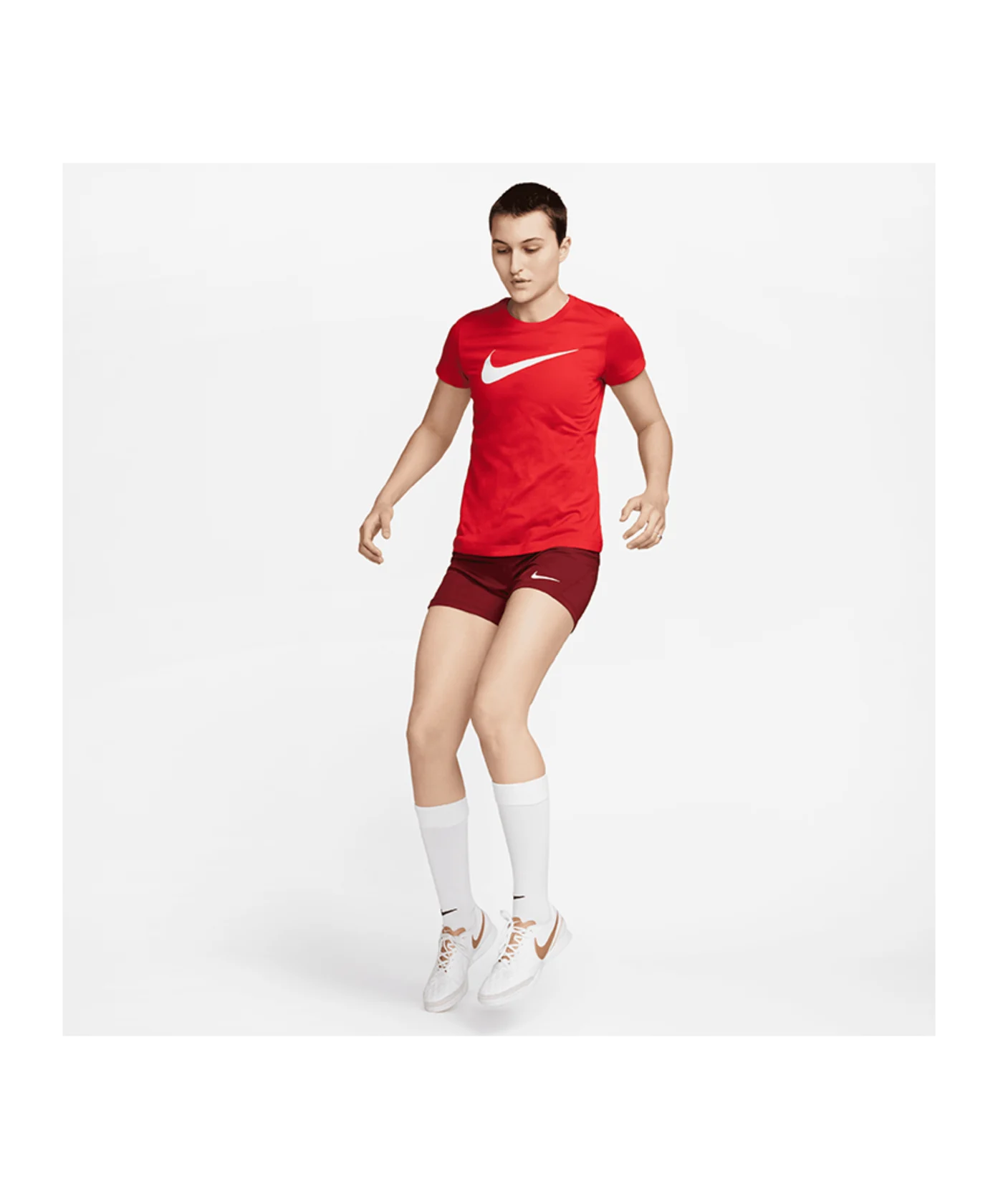 Nike Park 20 T-Shirt Swoosh Damen Rot F657