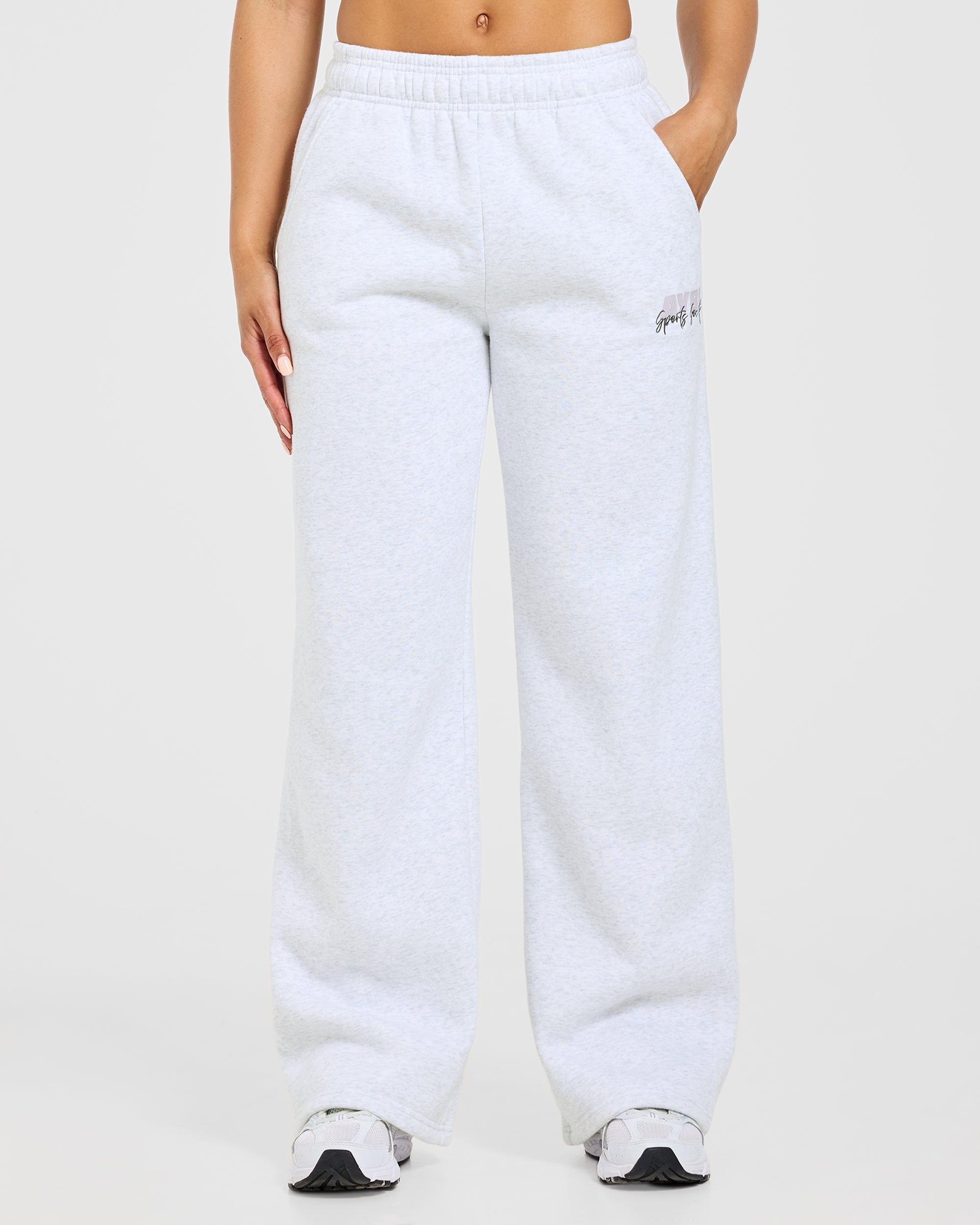 Sports Society Oversized Straight Leg Joggers