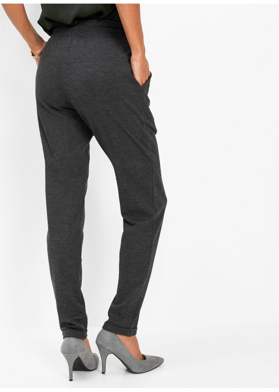 Pantalon à enfiler avec taille élastique