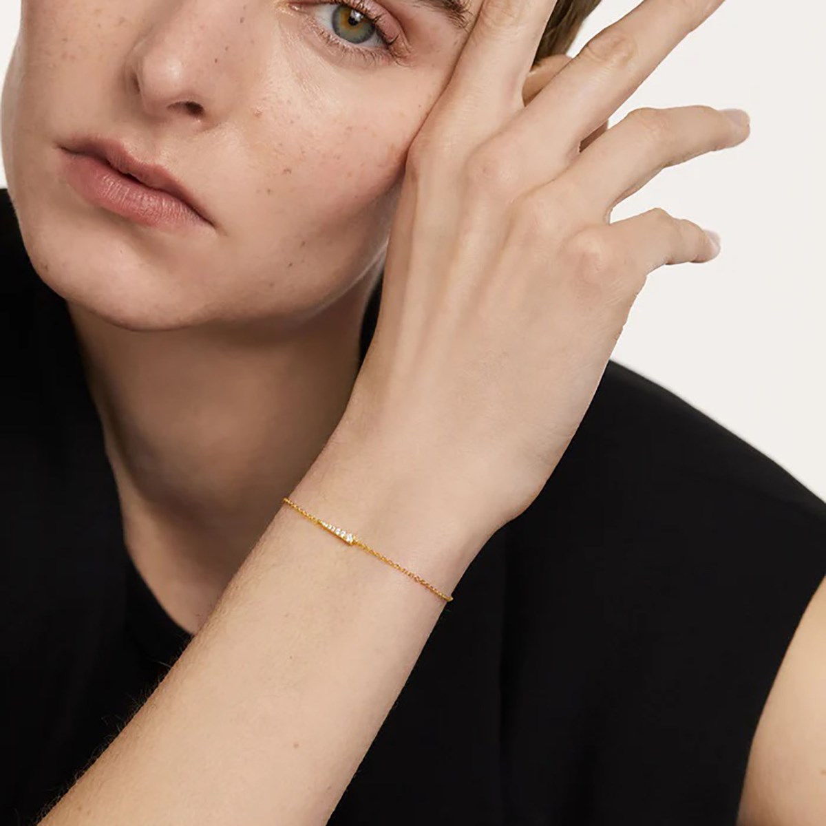 Bracelet PdPaola Peak doré