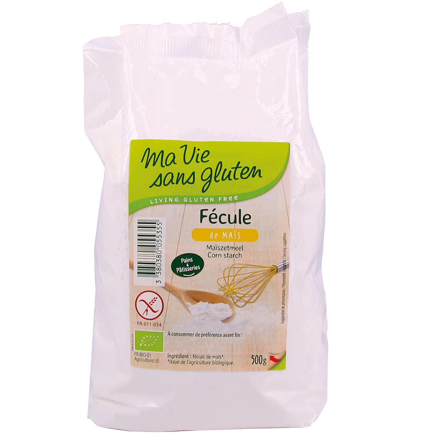 Fécule de maïs bio - sans gluten