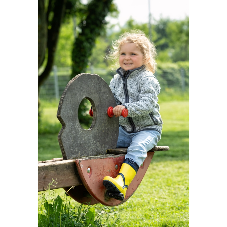 Playshoes Gummistiefel Basic gefüttert gelb