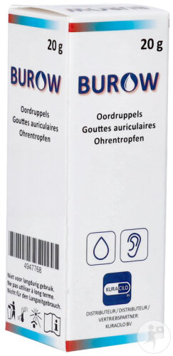 Kuracilo Gouttes Auriculaires Burow 20g