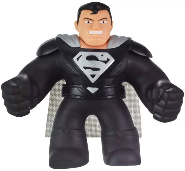 DC COMICS - FIGURINE - GOO JIT ZU - SUPERMAN - ARMURE NOIRE 11CM