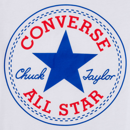 Converse - CORE CHUCK PATCH TEE - Blanc