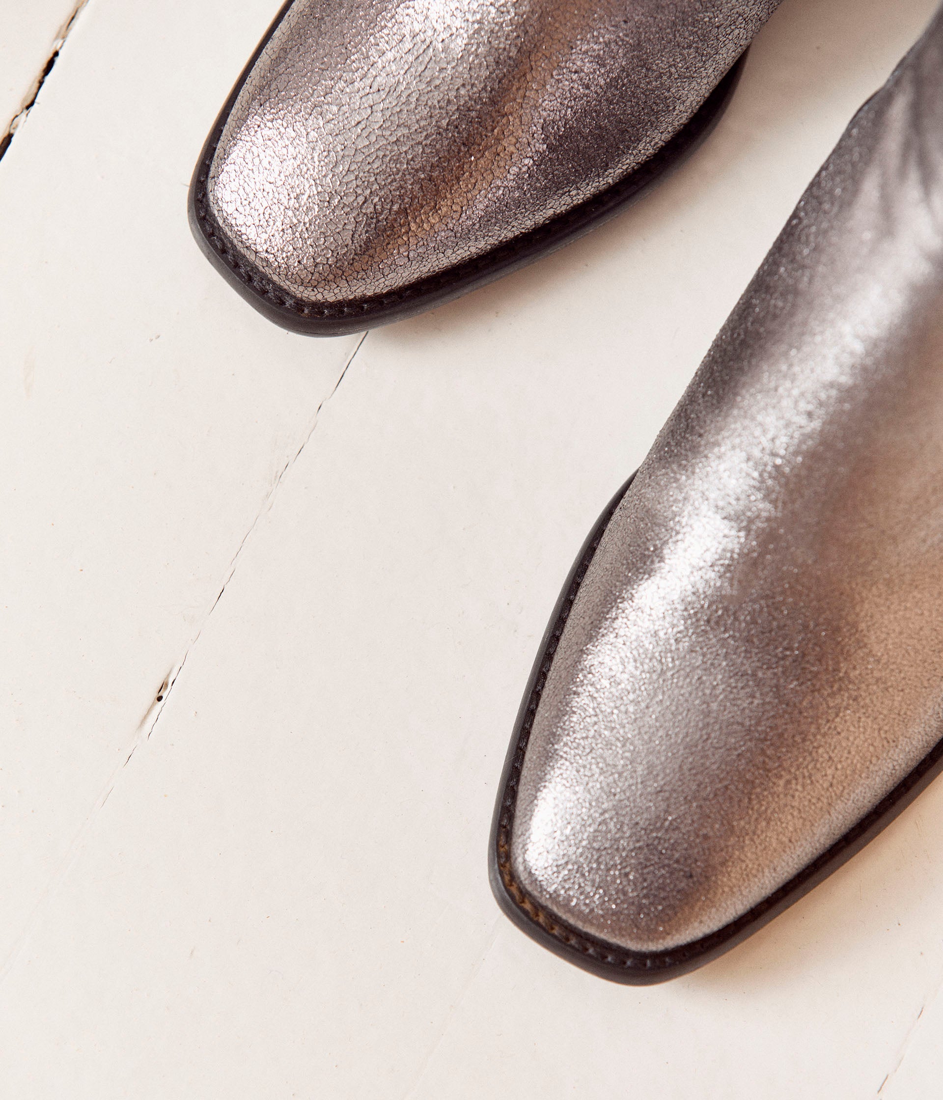 Bottines argent Apolline