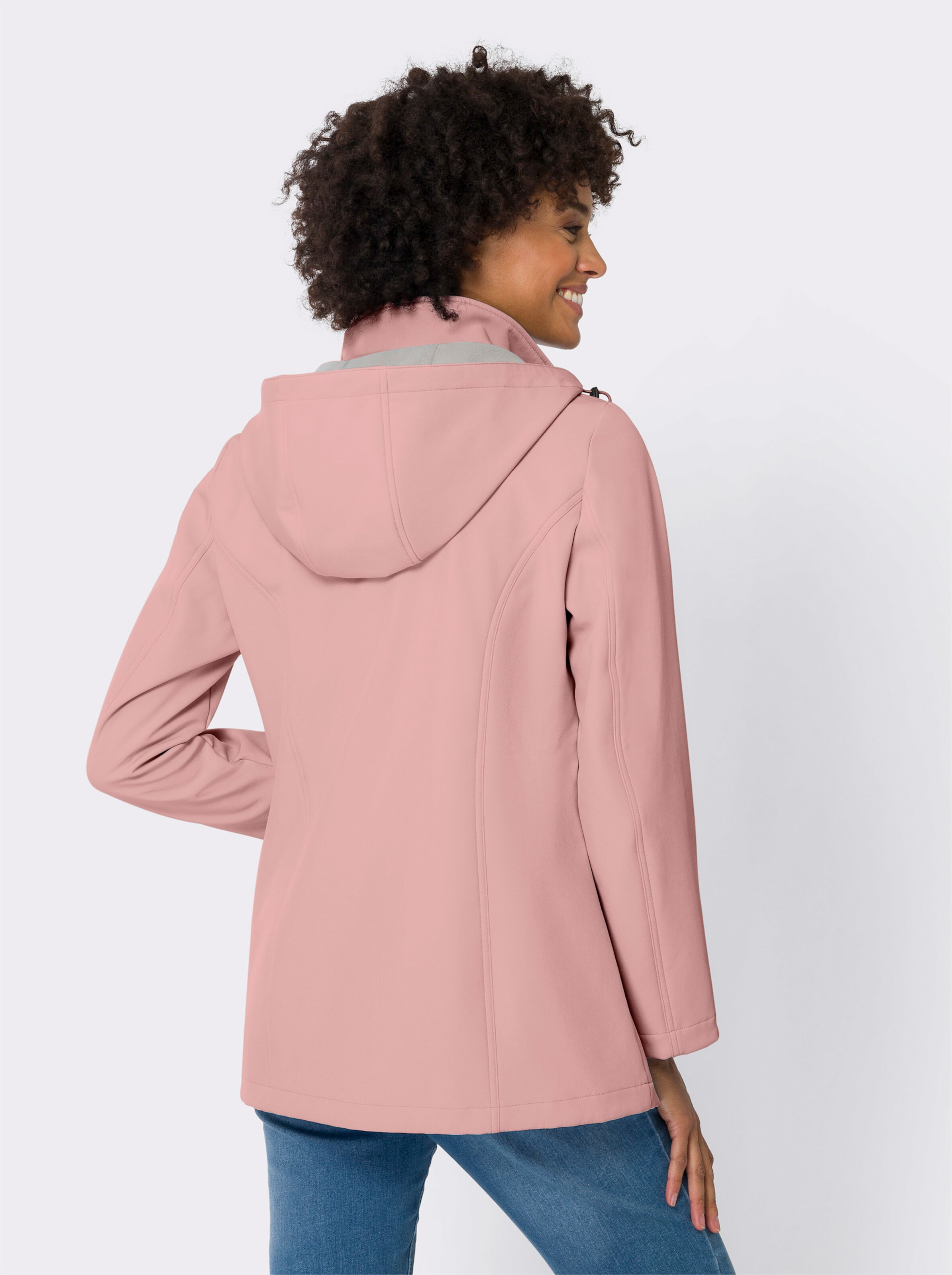 Softshelljacke mit Fleece-Futter