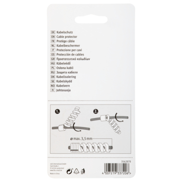 Kabelbeschermers 3 kleuren 9x42mm - 4 stuks