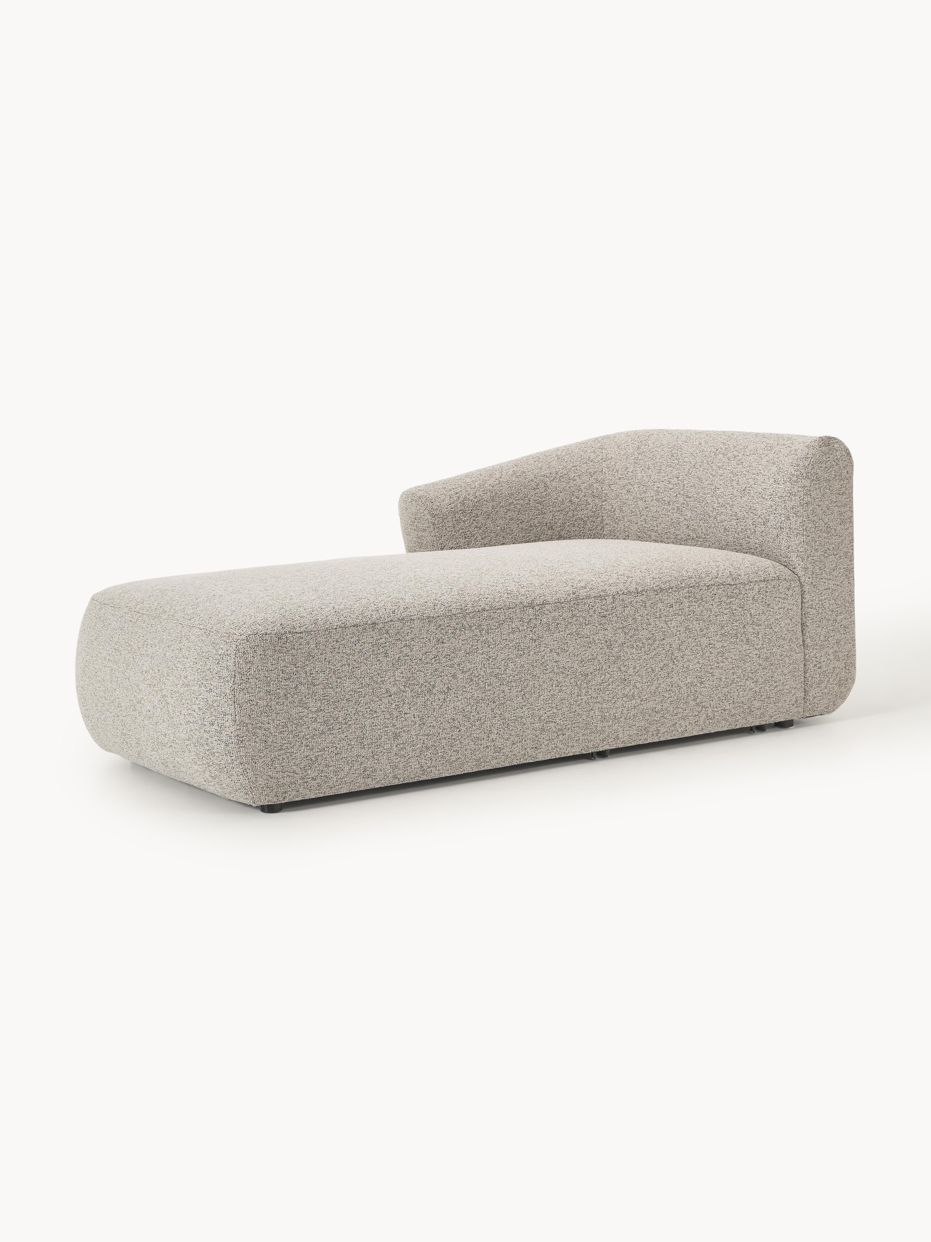 Bouclé ottomane hoekmodule Sofia