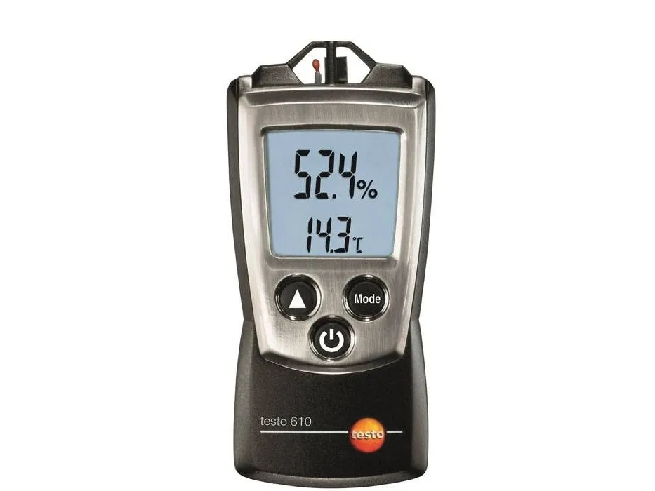 Testo 610, Digital, AAA, 1,5 V, -10 - 50 °C, -40 - 70 °C, 46 mm