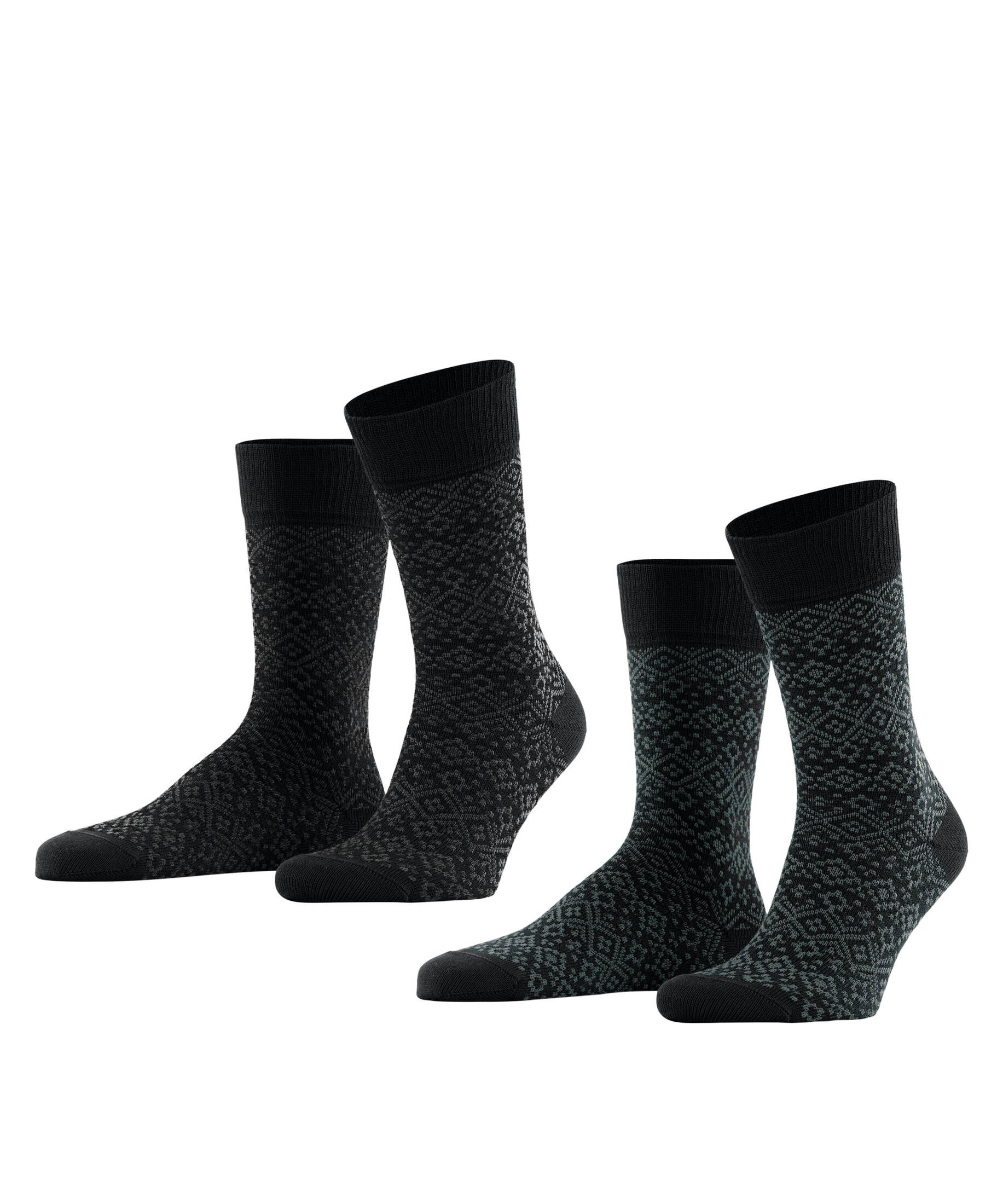 Esprit| Herren Socken Fair Isle 2-Pack