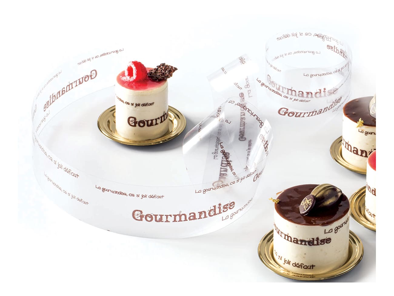 Rhodoïd pâtissier - Ruban - Gourmandise