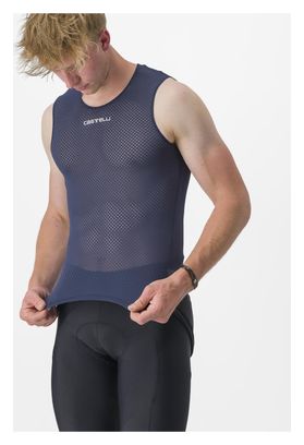Maillot De Corps Sans Manches Castelli Pro Mesh 2.0 Bleu