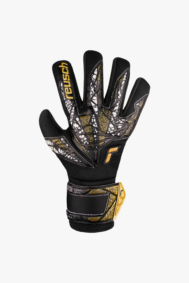 Reusch Attrakt Silver NC Finger Support Kinder Torwarthandschuh