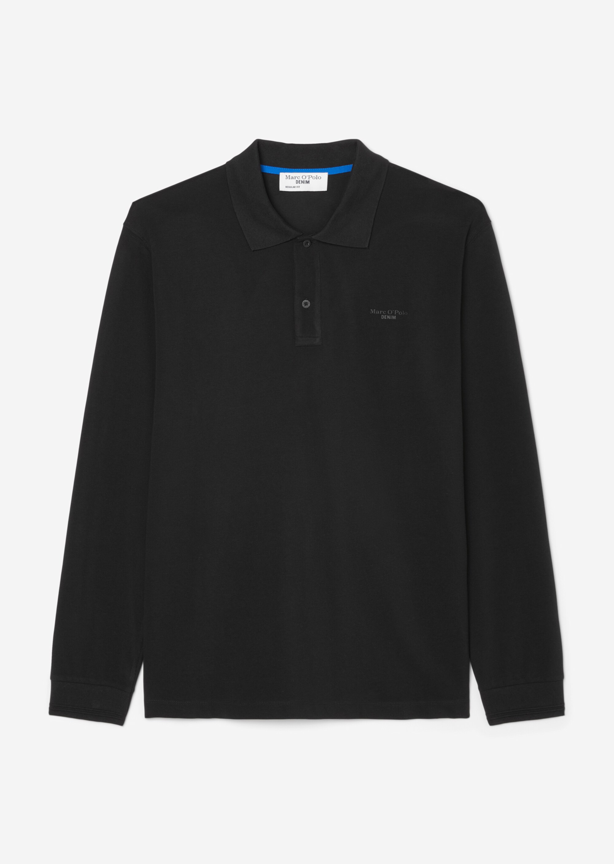 Langarm-Poloshirt Piqué regular aus Organic Cotton