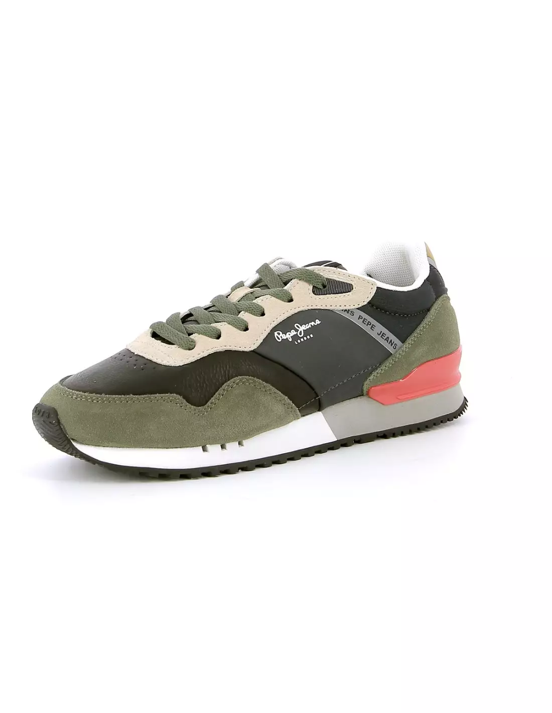 PEPE JEANS london one - Baskets Noirkaki