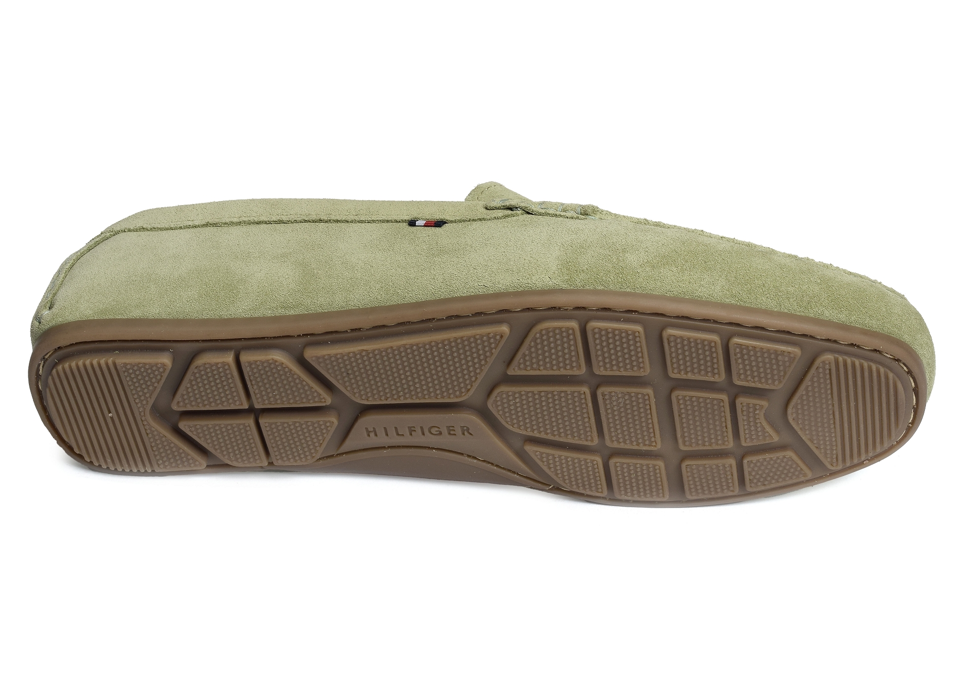 Casual hilfiger suede driver 4998 olive