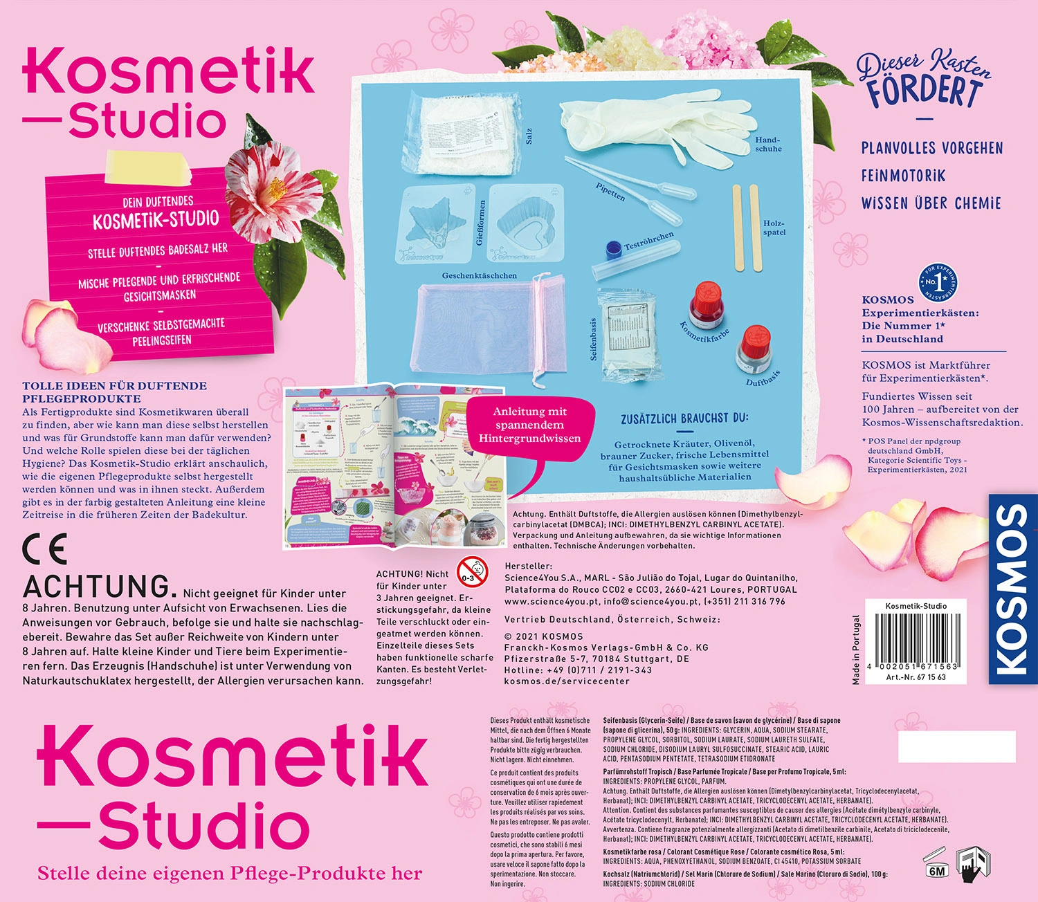 Experimentierkasten KOSMETIK-STUDIO