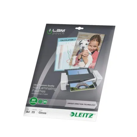 Leitz Heisslaminierfolien A4, 25 Stück