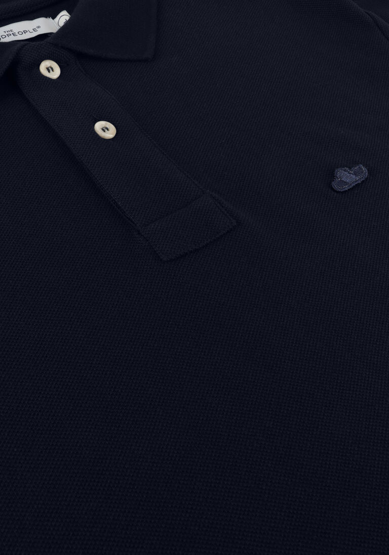THE GOODPEOPLE donkerblauwe the goodpeople polo paul