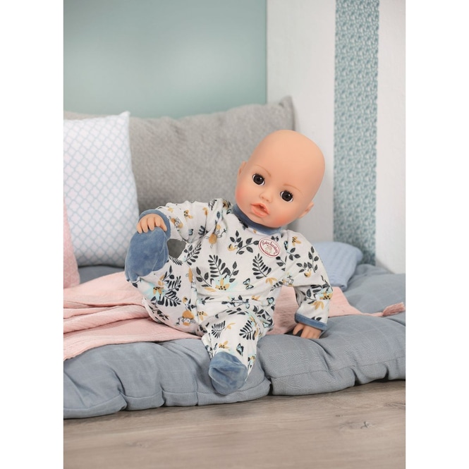 Baby Annabell - Strampler blau - Blätter - 43 cm