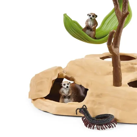 Schleich® 42530 Wild Life - Erdmännchen-Hügel (NatGeo)