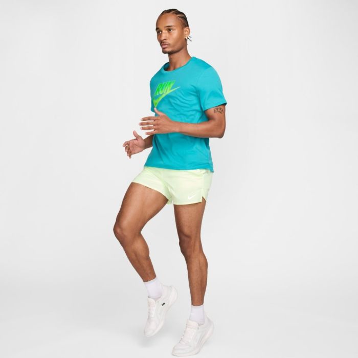 Nike Herre T-shirts Run Energy Miler SS Tee Blå