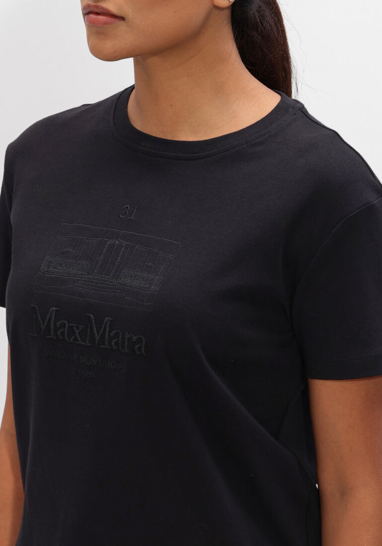 zwarte max mara t-shirt bella