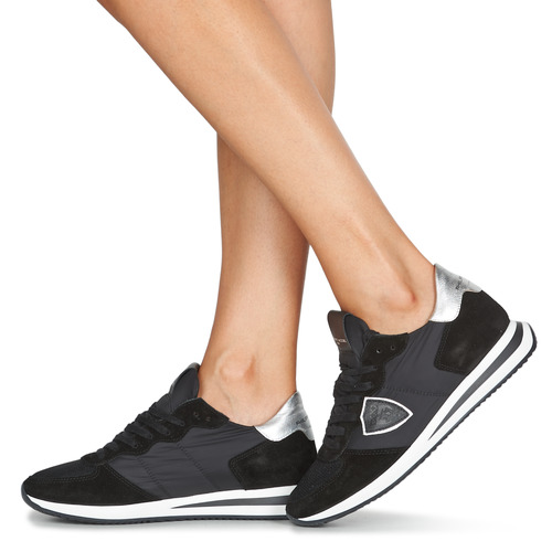 Philippe Model - TROPEZ X BASIC Negro / Plateado