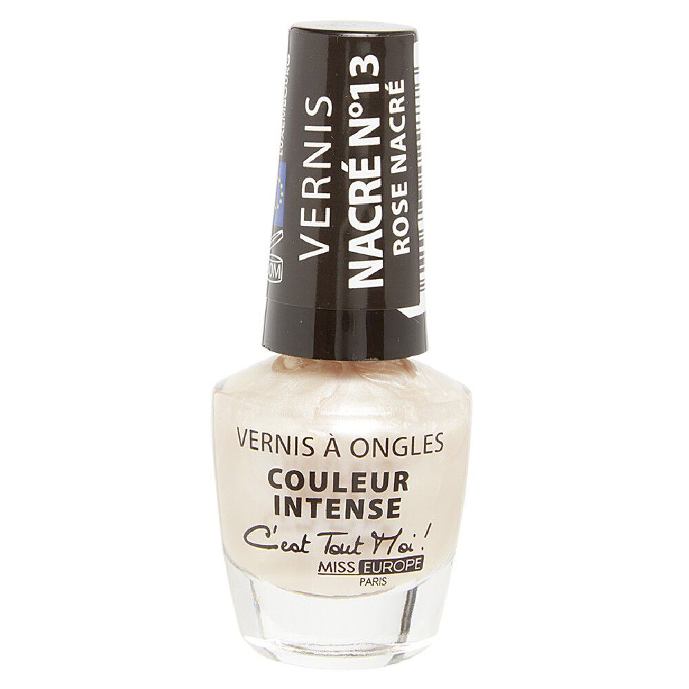 Vernis à ongles nacré rose n°13