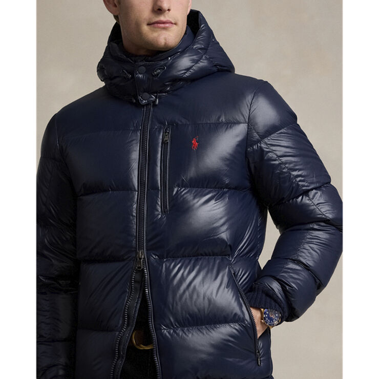 Polo Ralph Lauren RECYCLED NYLON-EL CAP JACKET Collection navy glossy