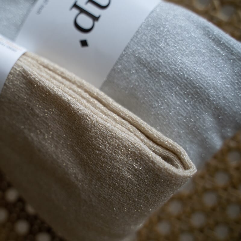 Tights Cotton With Glitter gold - MP - Rumpetroll