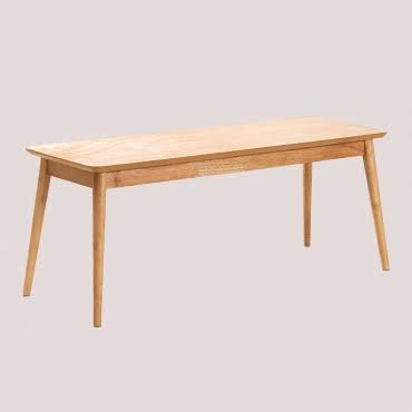 Bank 110 Cm Aus Holz Betta Braun