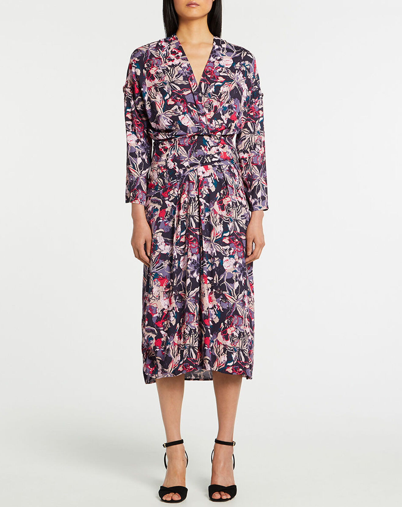 Suncoo Robe Cherry imprimée rose/violet