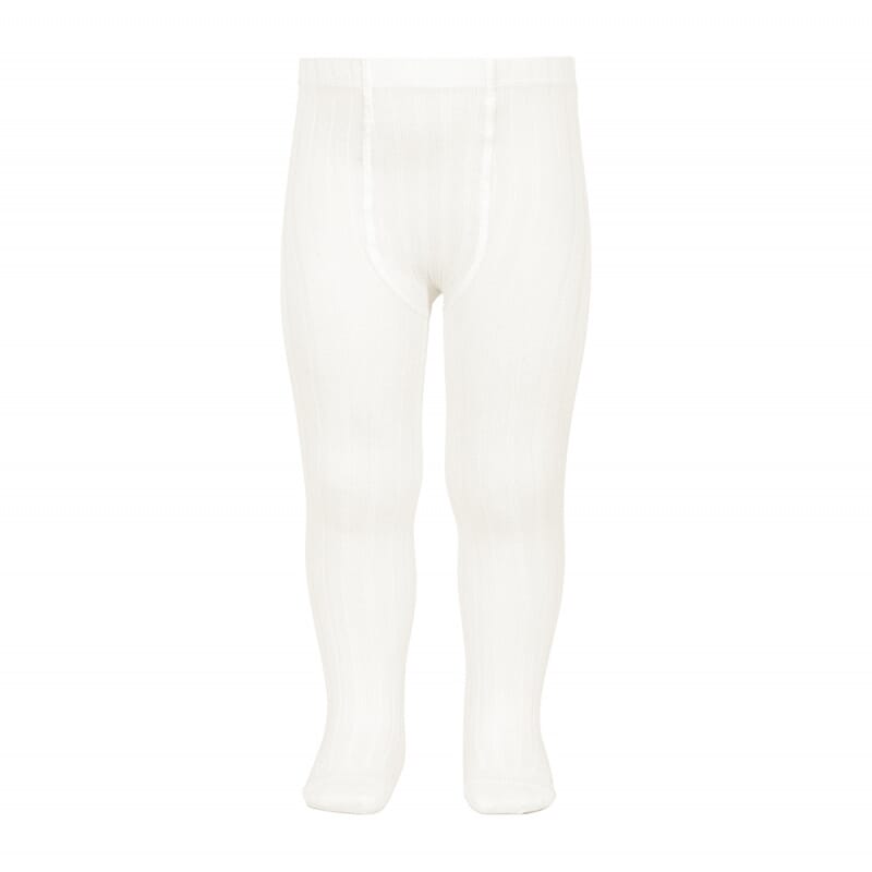 Strømpebukse rib cream - Cóndor - Rumpetroll