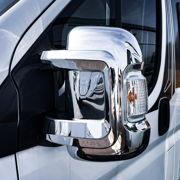 Coques rétros Chrome HTD Fourgon Ducato de 2006 à 2024